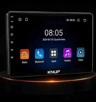 Multimídia Knup 9" 6GB/128GB Octacore